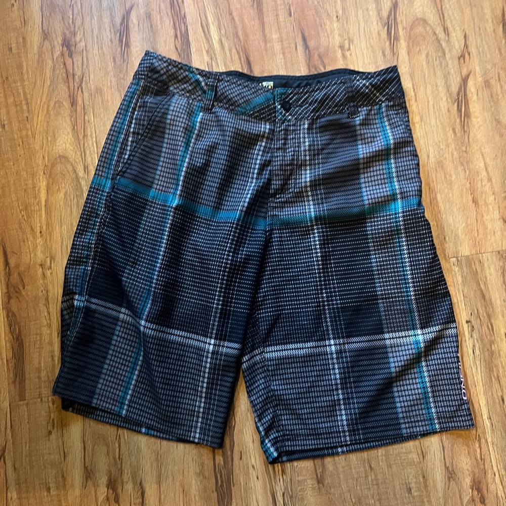 O’Neill Hybrid Short Men 34 Drawstring Swim Walk Lightweight Quick Dry.